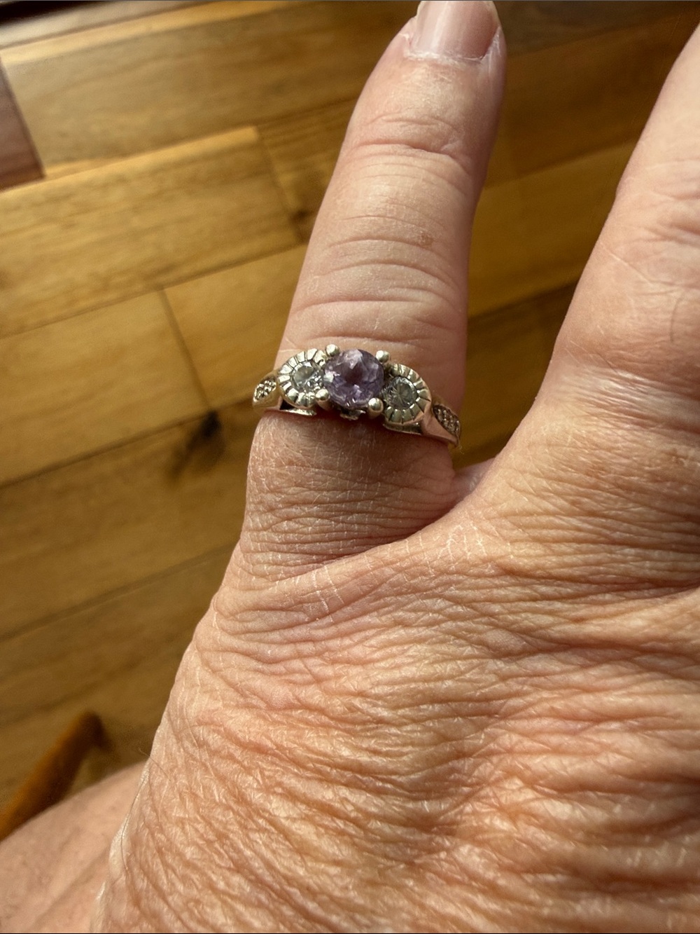 Vintage sterling silver ring